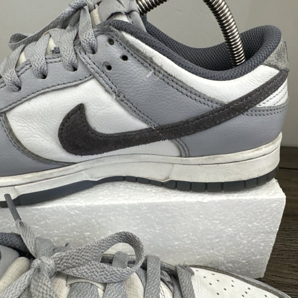 Nike Dunk Low SE Light Carbon Shoes Men’s 8 FJ4188-100 - Picture 4 of 16